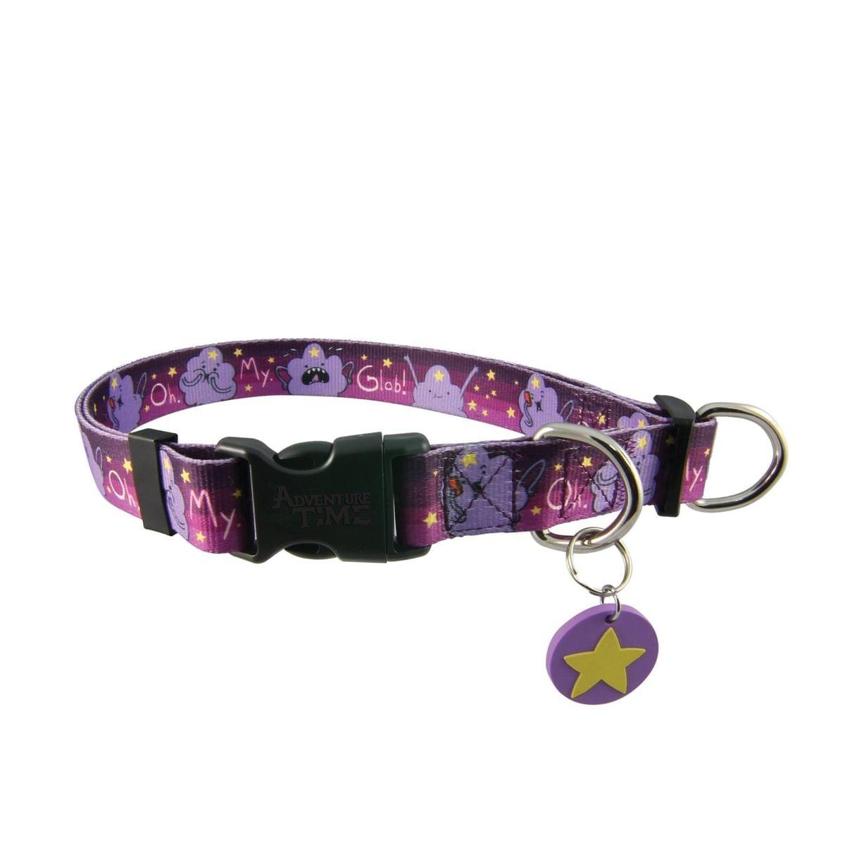 Adventure Time Lumpy Space Princess OMGlob Adjustable Nylon Dog Collar: X-Large