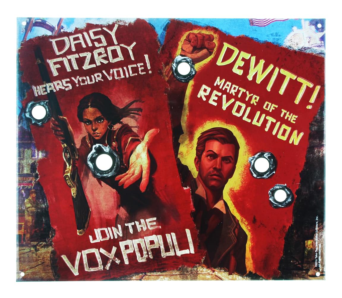 Bioshock Vox Revolution 9"x12" Tin Sign