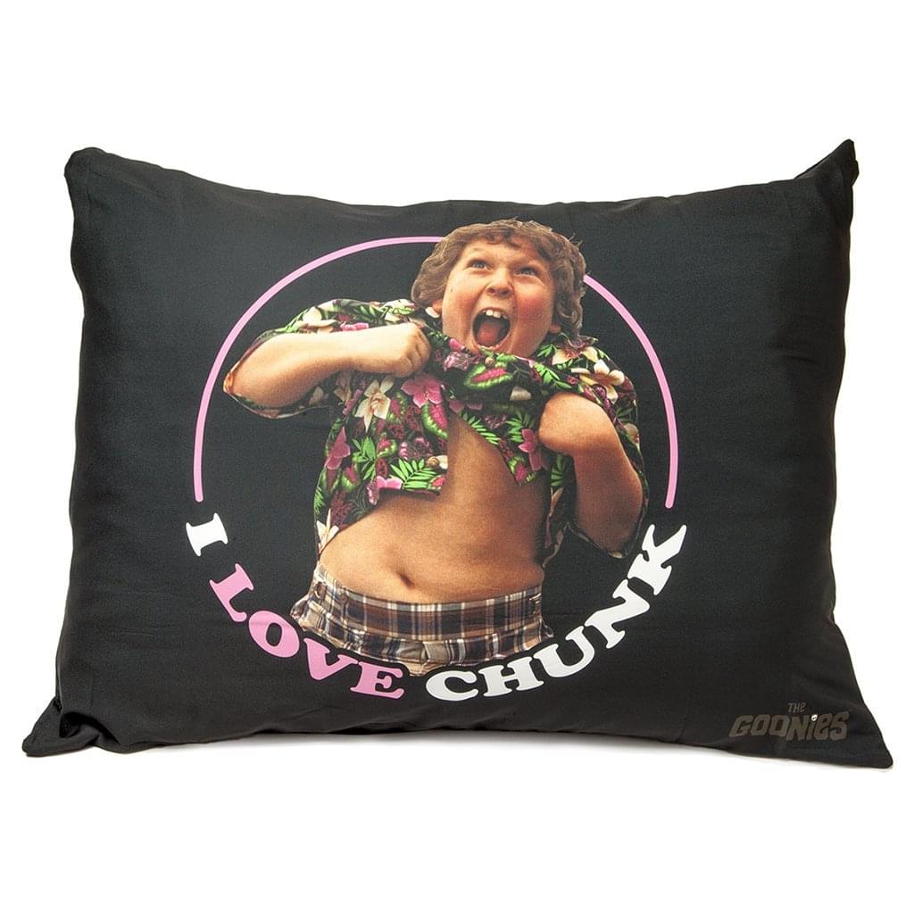 The Goonies "I Love Chunk" Pillow Case