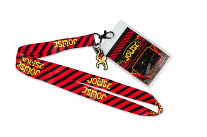 Midway Arcade Games Lanyard w/ ID Holder & Charm - Joust