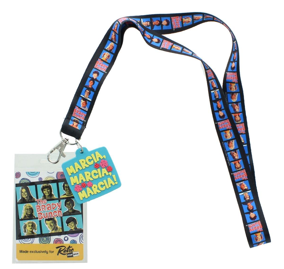 The Brady Bunch Lanyard with "Marcia" Charm