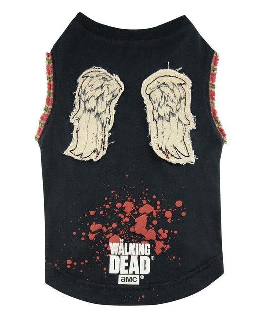 The Walking Dead Daryl Wings Dog Shirt, Medium