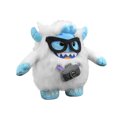 WhimWham 8" Plush, Yeti Nerd Glasses