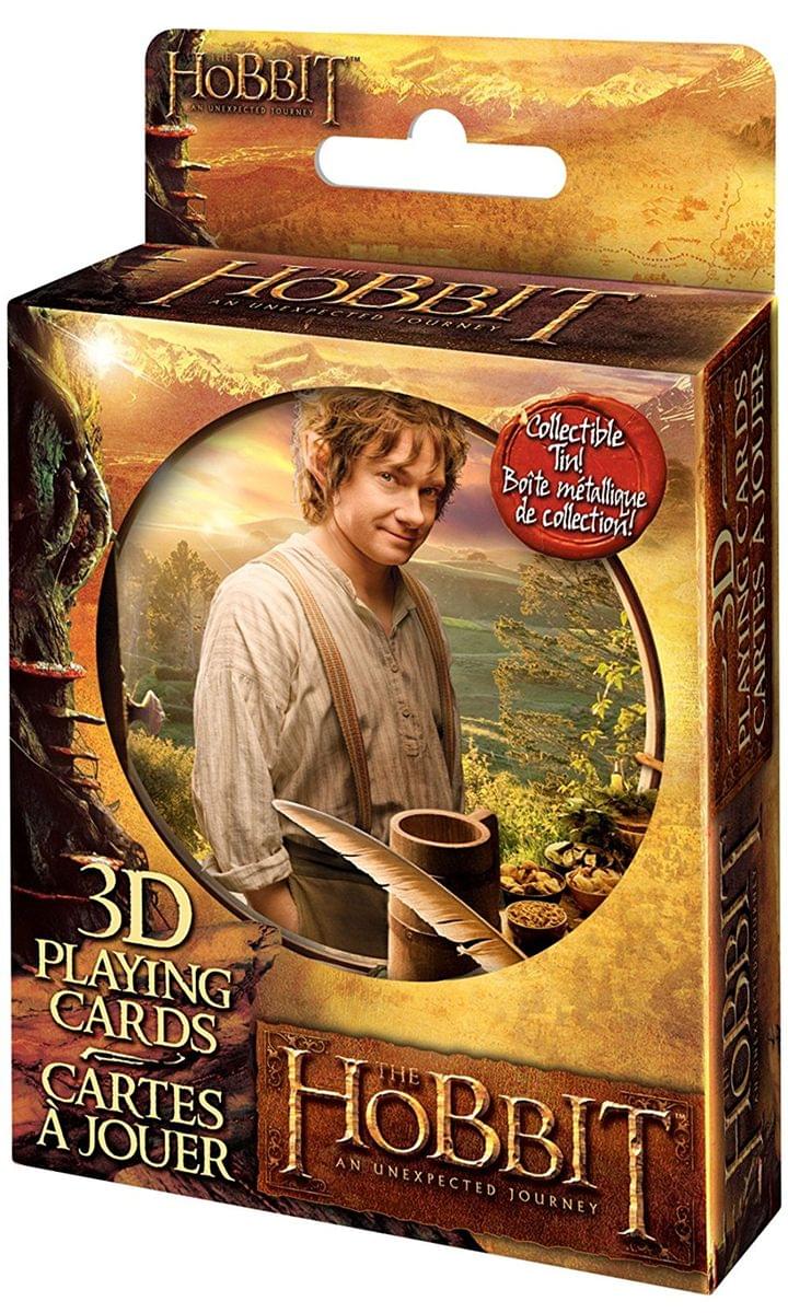 The Hobbit: An Unexpected Journey Lenticular Playing Cards w/ Collectible Tin