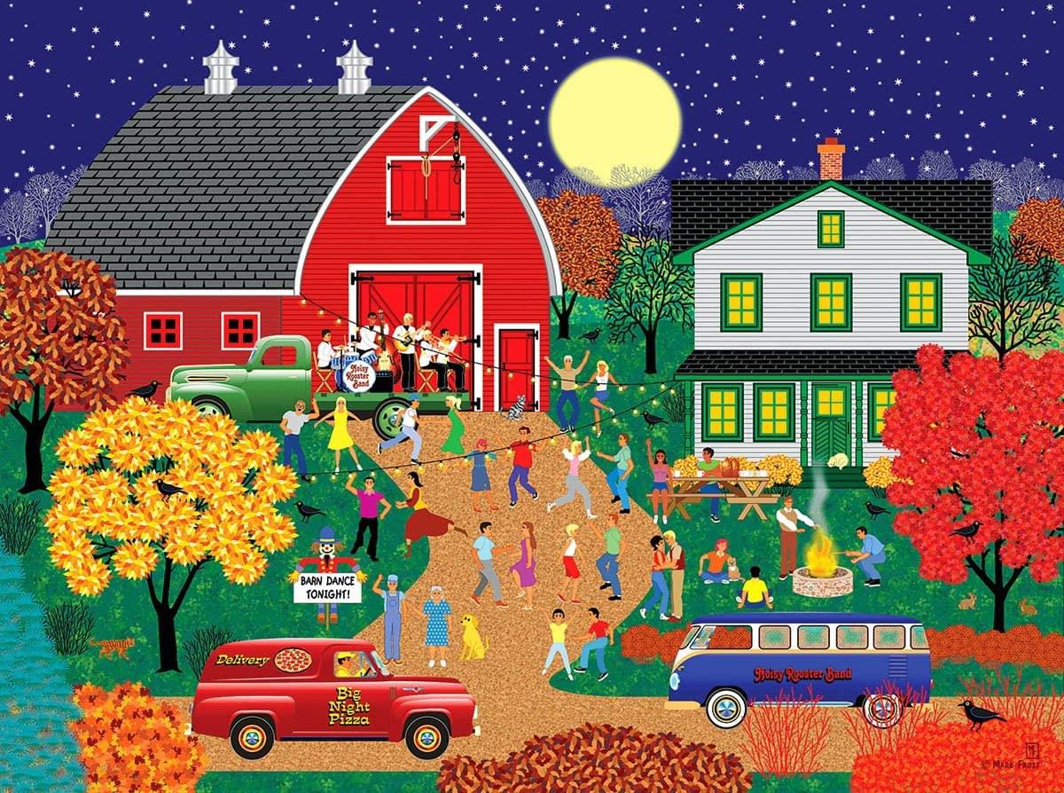 Barn Dance 1000 Piece Jigsaw Puzzle