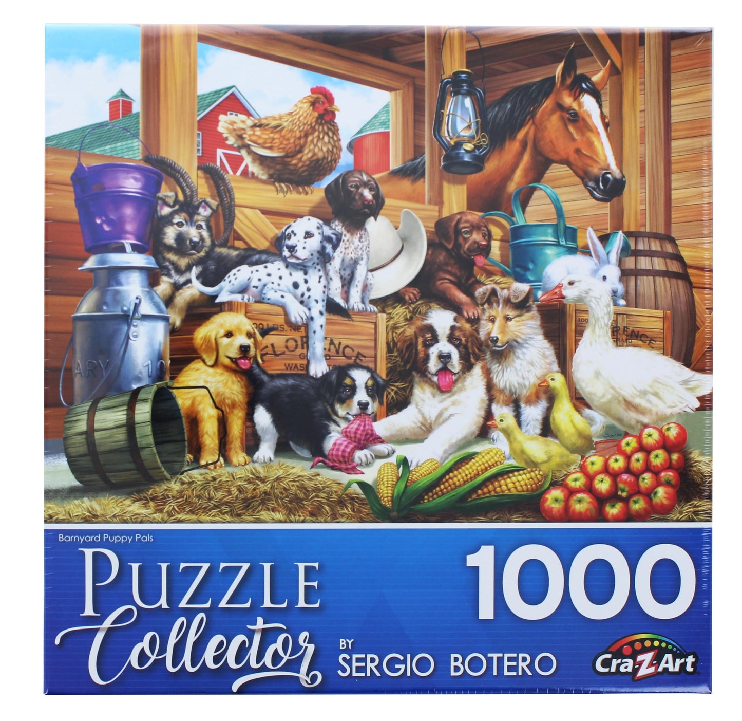 Barnyard Puppy Pals 1000 Piece Jigsaw Puzzle