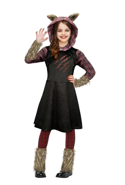 Werewolf Girls Costume § Child Size 8/10