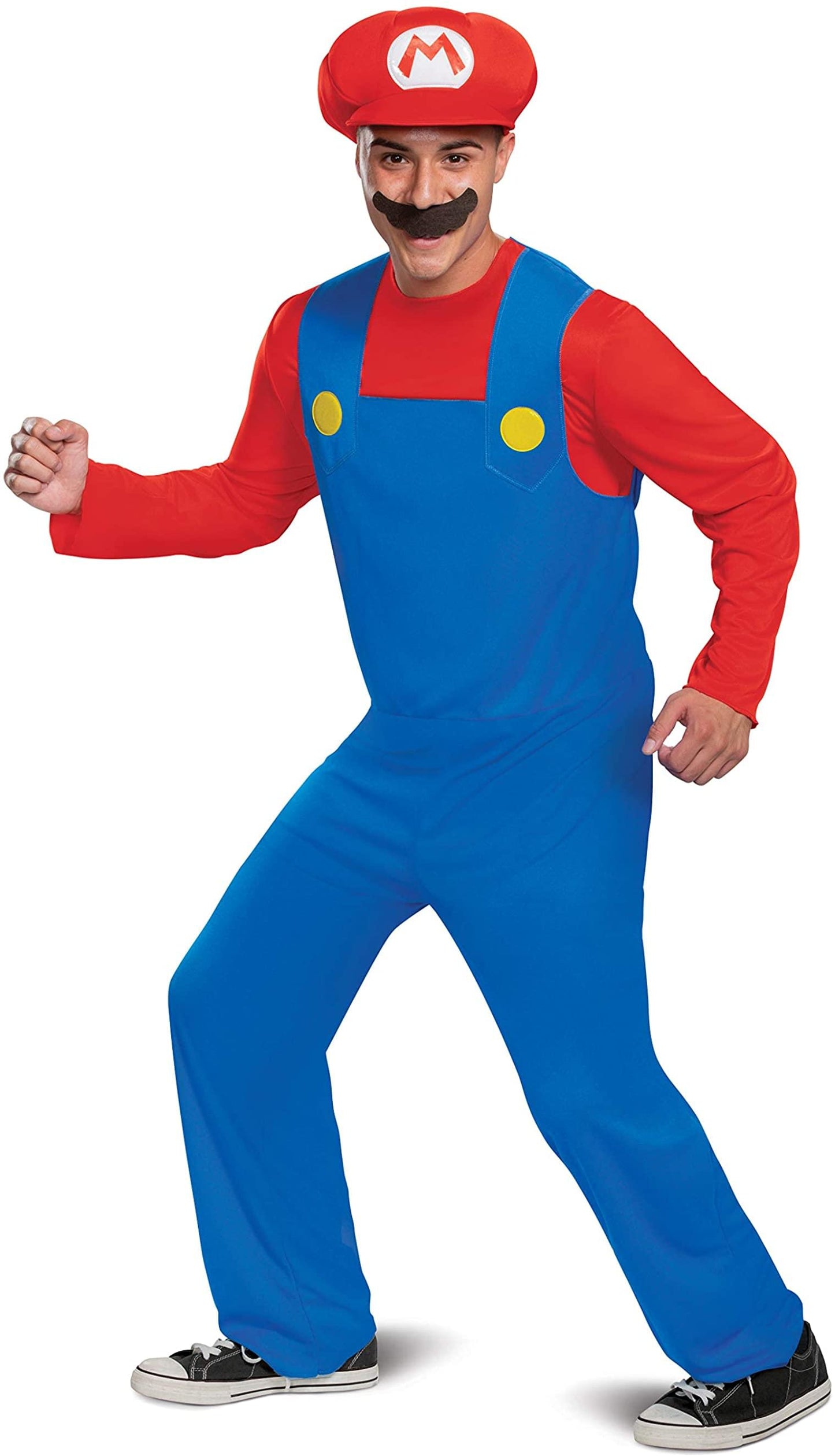 Super Mario Bros. Mario Classic Adult Costume § M (38-40)