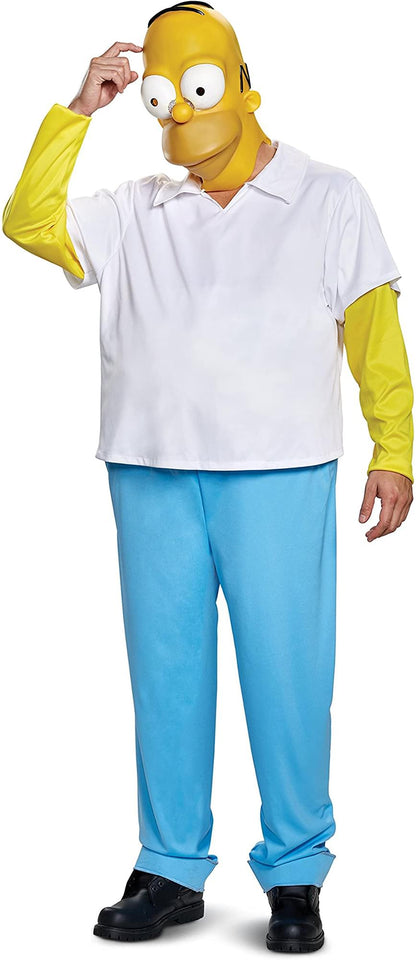 The Simpsons Deluxe Homer Adult Costume § XXL (50-52)