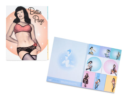 Bettie Page Sticky Note Book: Orange