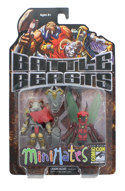 Battle Beasts Exclusive Minimates 2 Pack - Vorin & Zik