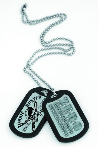 Zombie Hunter Dog Tag Souvenir Gift Set