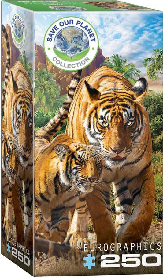 Tigers 250 Piece Jigsaw Puzzle