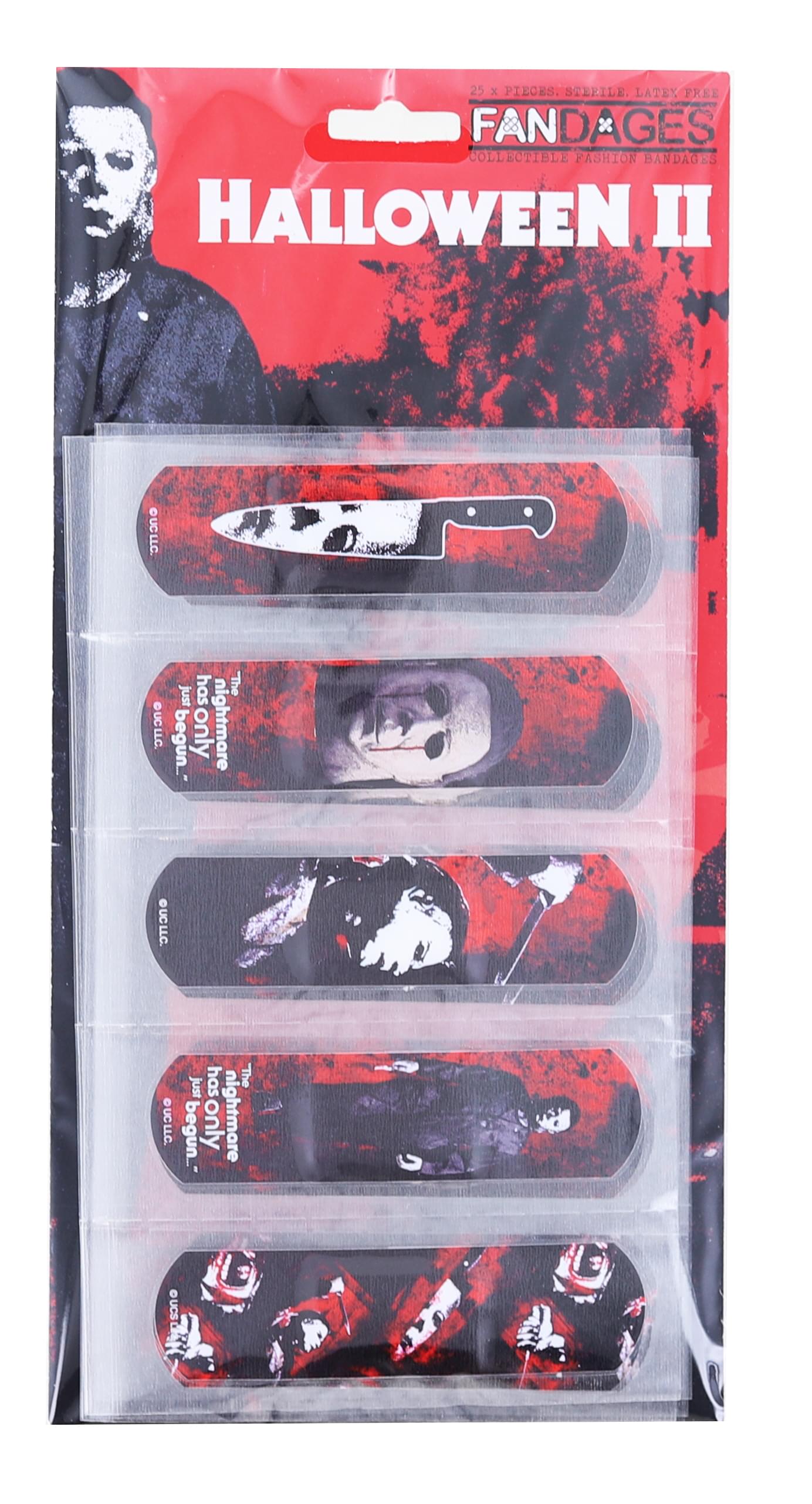 Halloween 2 Fandages Collectible Fashion Bandages § 25 Pieces