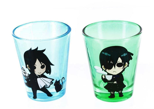 Black Butler Shot Glass 2-Pack