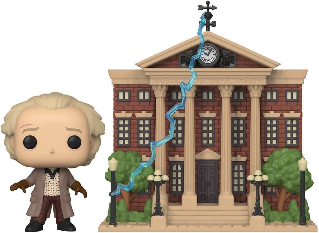 Back to the Future POP Town § Doc with Clock Tower