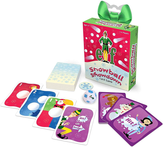 Elf Snowball Showdown Family Card Game § For 3-6 Players