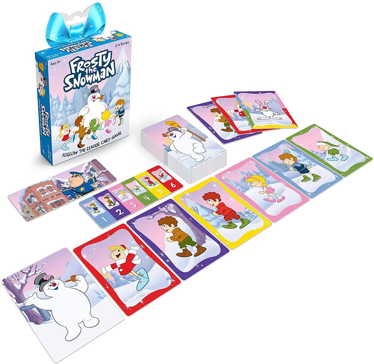 Frosty the Snowman Follow The Leader Card Game § For 2-4 Players