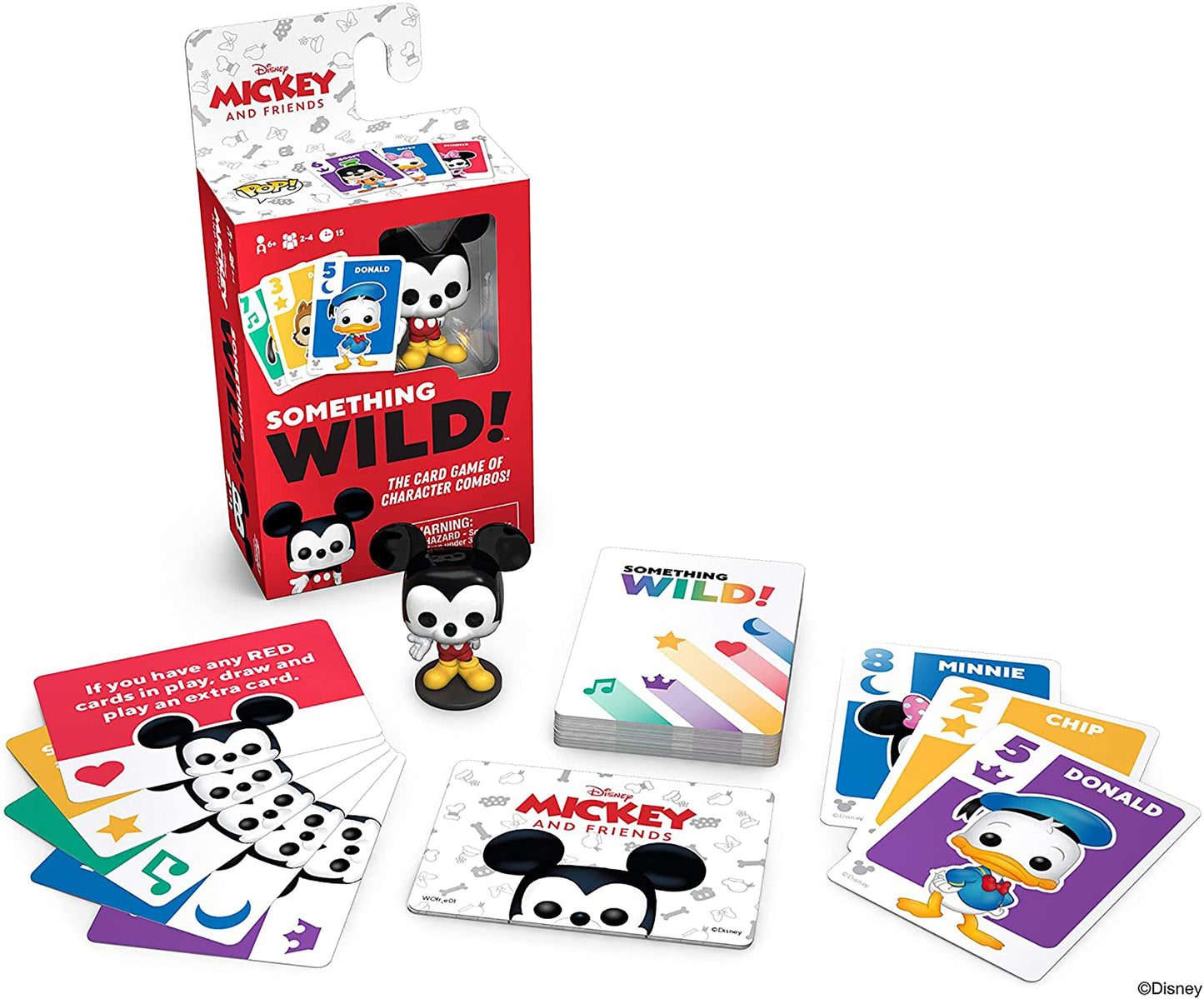 Disney Something Wild Mickey & Friends Funko Card Game § 2-4 Players