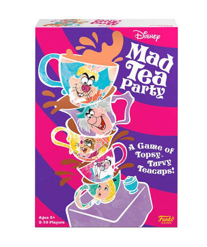 Disney Alice In Wonderland Mad Tea Party Funko Card Game