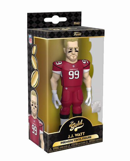 Arizona Cardinals NFL Funko Gold 5 Inch Vinyl Figure § JJ Watt