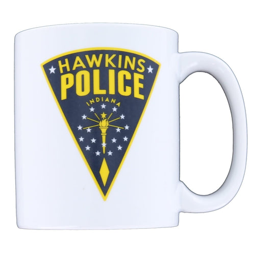 Stranger Things Hawkins Police Ceramic Mug