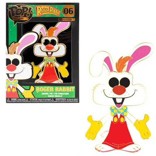 Who Framed Roger Rabbit 3 Inch Funko POP Pin § Roger Rabbit