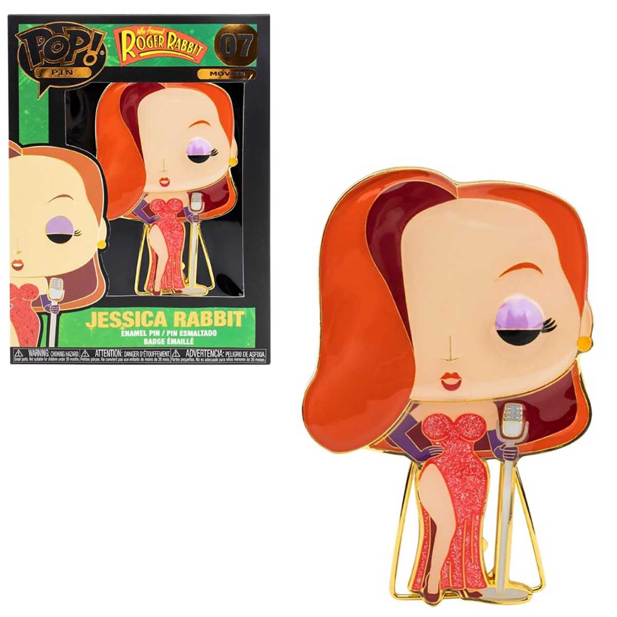 Who Framed Roger Rabbit 3 Inch Funko POP Pin § Jessica Rabbit