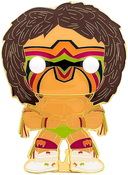 WWE 3 Inch Funko POP Pin § The Ultimate Warrior