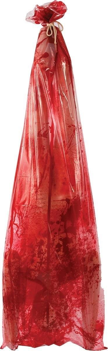 6ft Bloody Body In Bag Halloween Décor