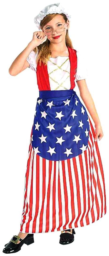 Betsy Ross Costume Child Medium