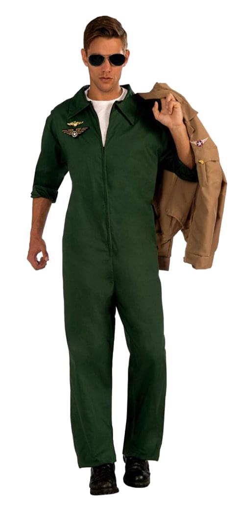 Aviator Jumpsuit Adult Costume One Size