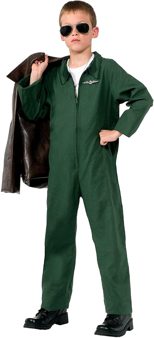 Air Force Child Costume Jumpsuit Medium