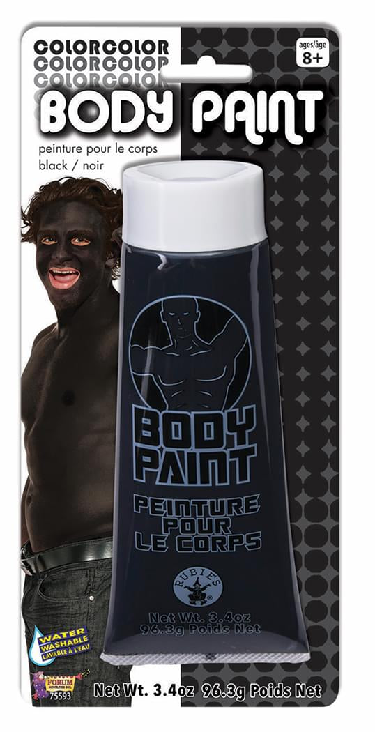 Washable Body Paint 3.4oz Black