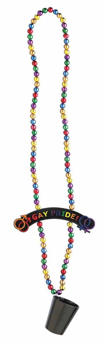 Rainbow Gay Pride Costume Jewelry Beads One Size