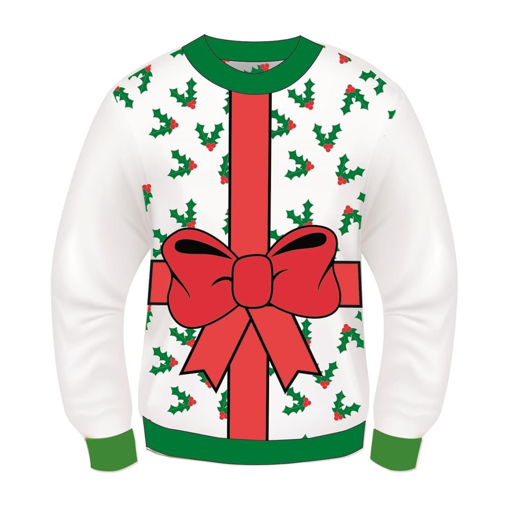 All Wrapped Up Ugly Christmas Sweater Adult X-Large