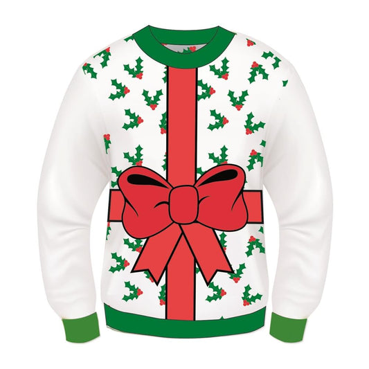 All Wrapped Up Ugly Christmas Sweater Adult X-Large