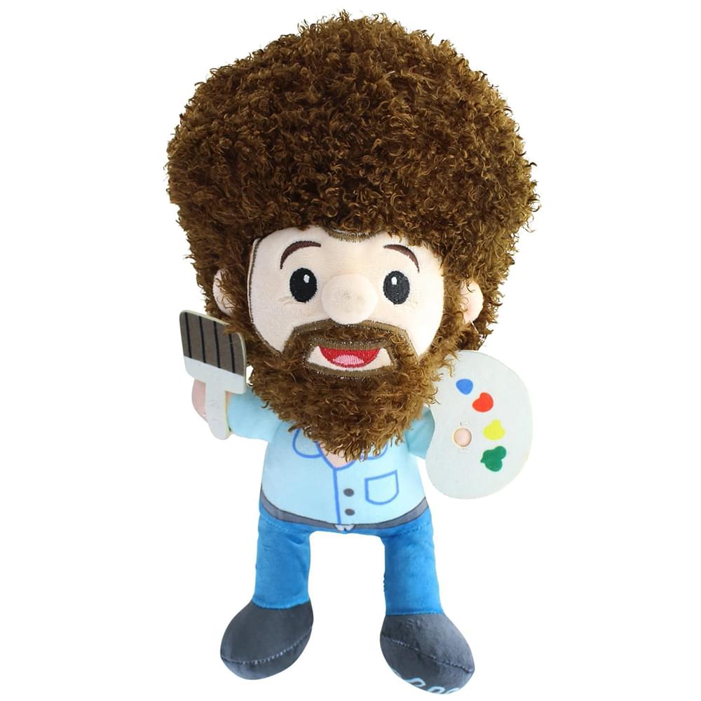 Bob Ross 10 Inch Character Plush