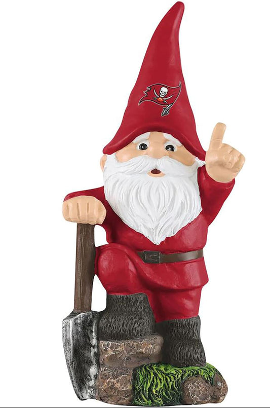 Tampa Bay Buccaneers NFL 10.5 Inch Shovel Time Garden Gnome