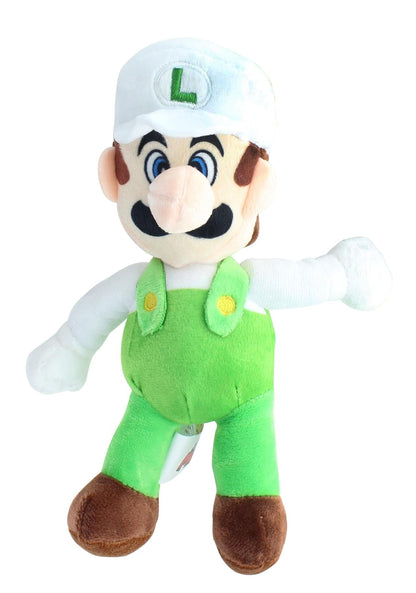 Super Mario 8.5 Inch Character Plush § Fire Luigi