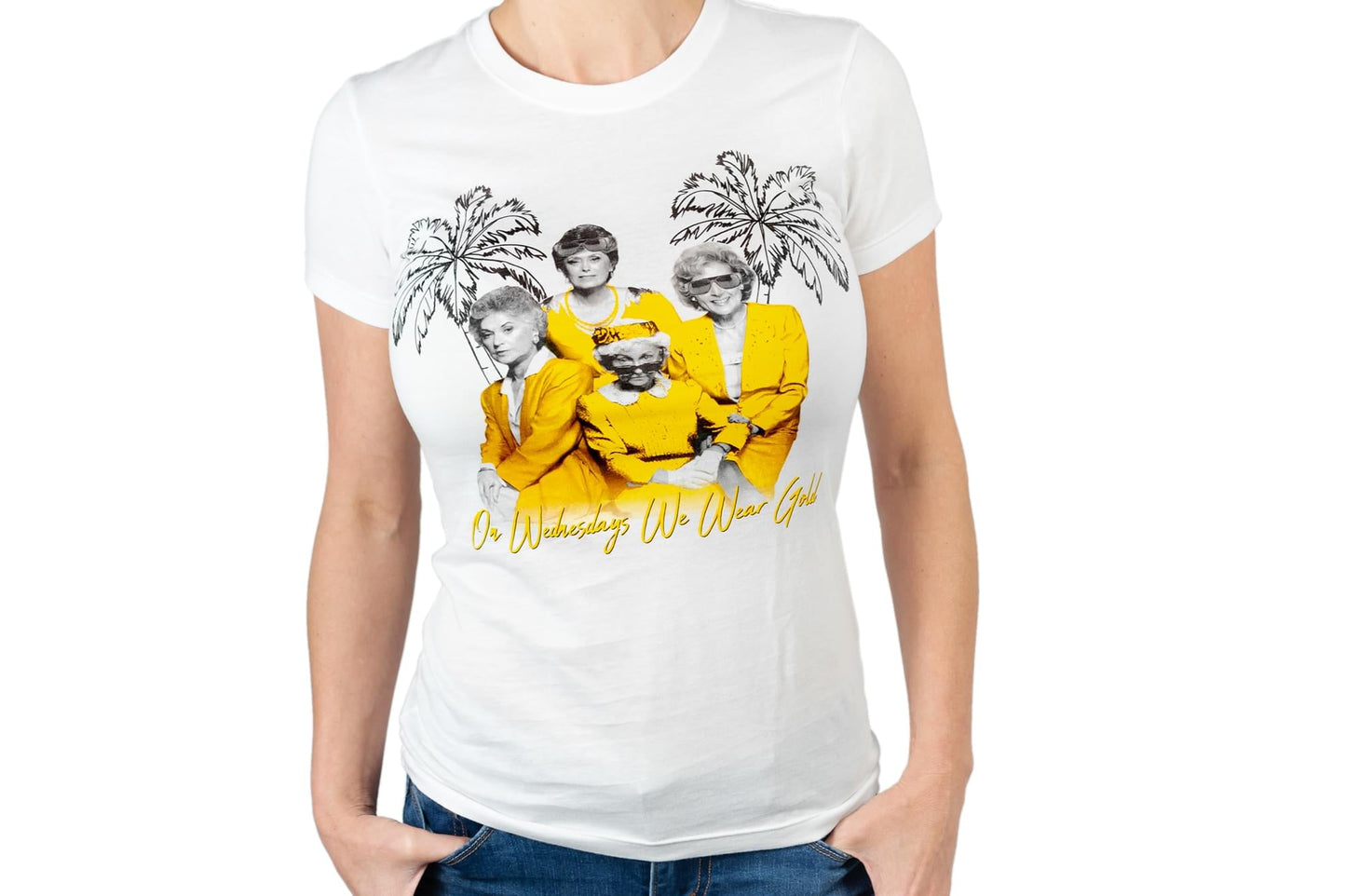 The Golden Girls 'On Wednesdays We Wear Gold' Women's T-Shirt § X-Small