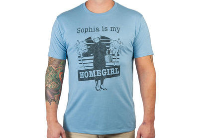 The Golden Girls 'Sophia Is My Homegirl' Men's T-Shirt Light Blue § Large