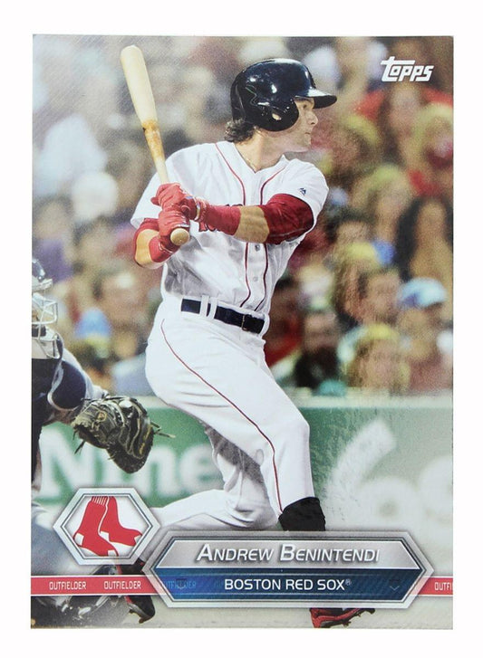 Boston Red Sox MLB Crate Exclusive Topps Card #50 - Andrew Benintendi