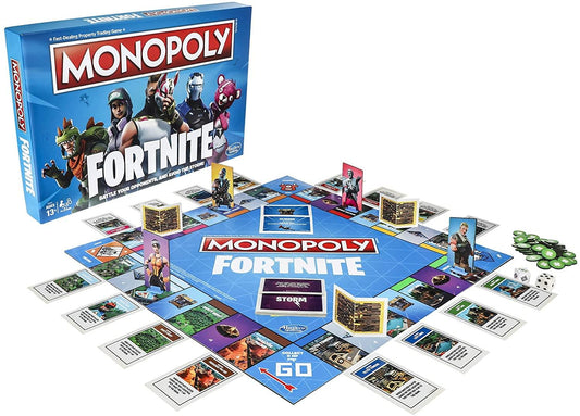 Fortnite edition Monopoly Board Game § 2-7 Players