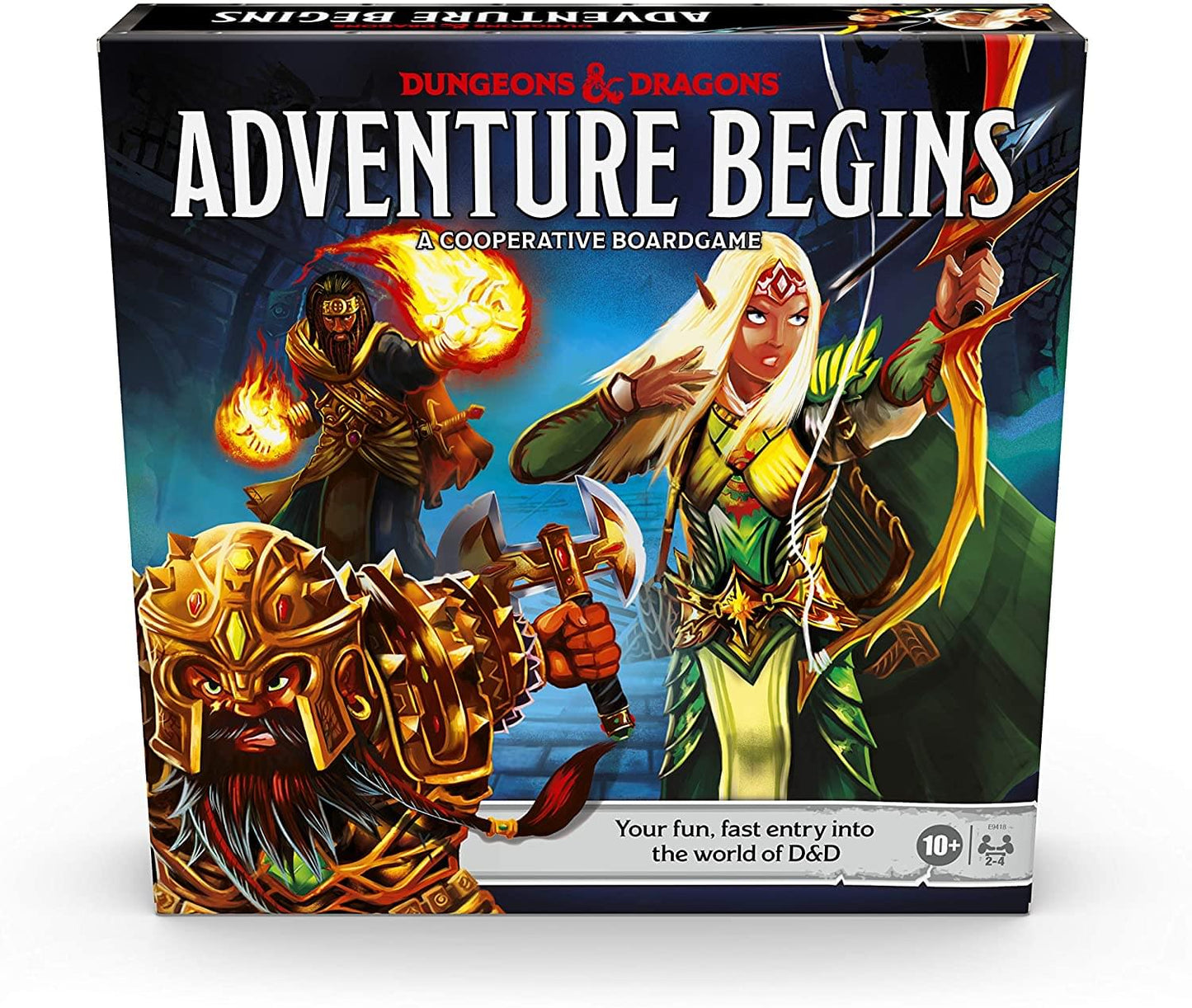 Dungeons & Dragons Adventure Begins Board Game § 2-4 Players