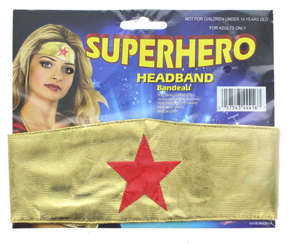 Wonder Woman Super Hero Adult Costume Headband