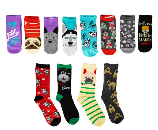 Unleash the Holiday Cheer Womens 12 Days of Socks in Advent Gift Box