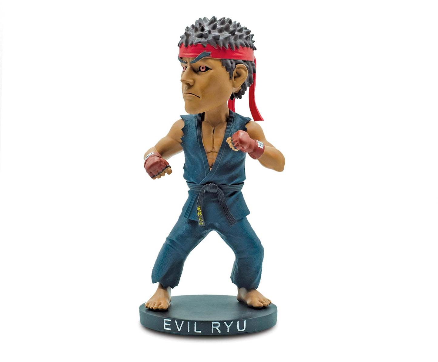 Street Fighter Evil Ryu 8-Inch Resin Bobblehead Figure § Toynk Exclusive