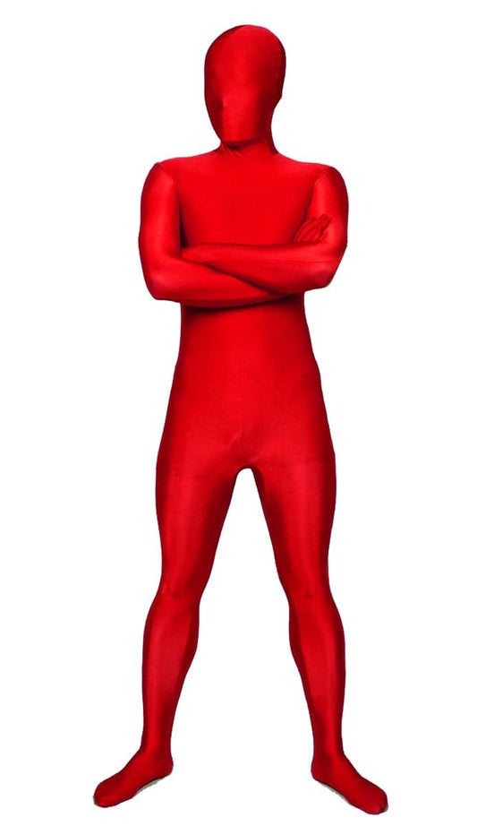 Red Morf Bodysuit Adult Costume Standard