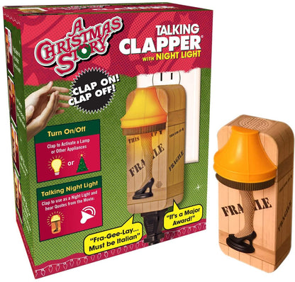 A Christmas Story Leg Lamp Talking Clapper Sound Activated Switch